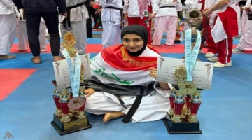 شغف وتحقيق إنجازات بطلة الكيوكوشنكاي حنان باسم